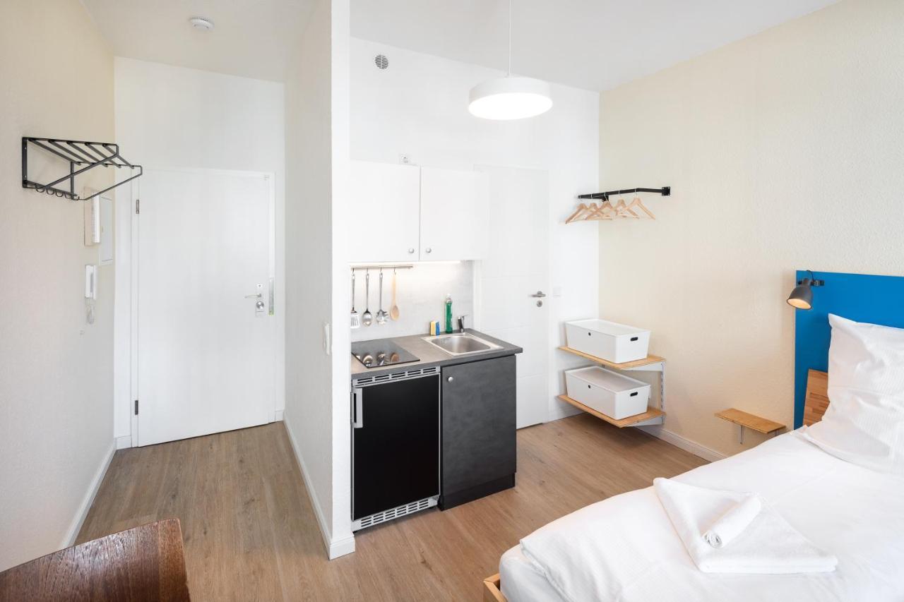 Tinytiny Modernes Studio Apartment In Plagwitz Leipzig Luaran gambar